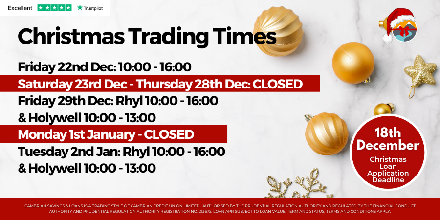 Christmas Trading times